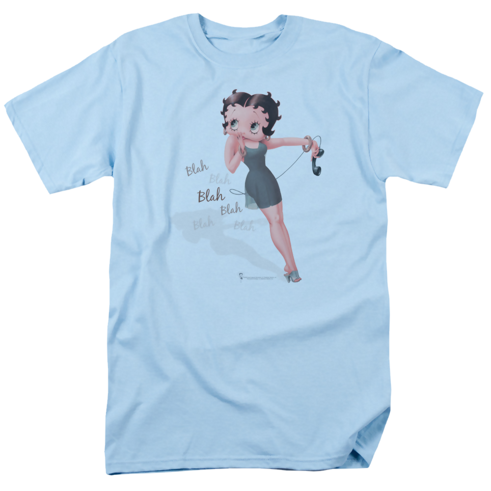 Betty Boop Blah Blah Blah - Men's Regular Fit T-Shirt Hoodie, Sweatshirt | CiraTrend.com