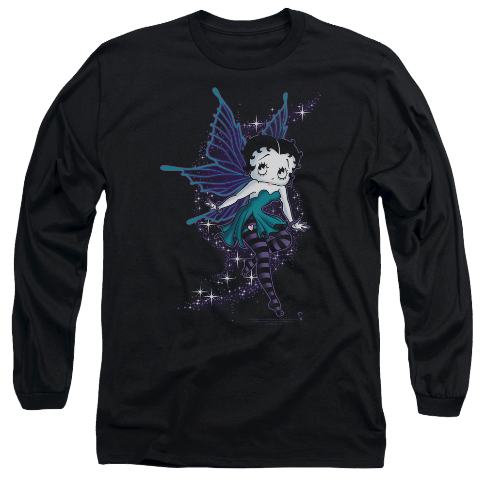 Betty Boop Sparkle Fairy - Men's Long Sleeve T-Shirt Hoodie, Sweatshirt | CiraTrend.com