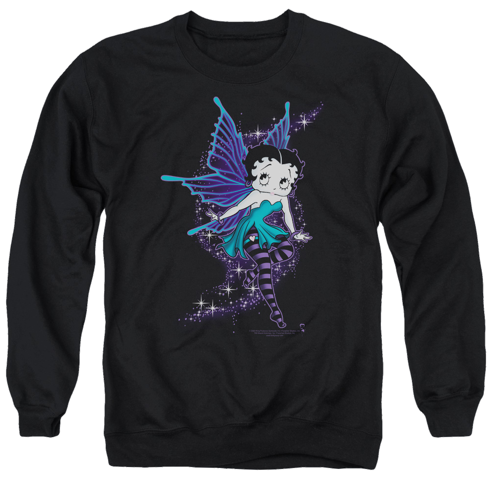 Betty Boop Sparkle Fairy - Men's Crewneck Sweatshirt T-Shirts, Hoodie | CiraTrend.com