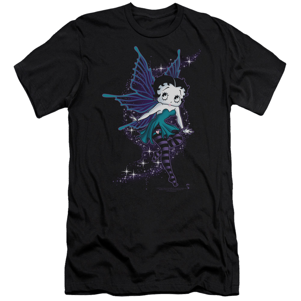 Betty Boop Sparkle Fairy - Men's Premium Slim Fit T-Shirt Hoodie, Sweatshirt | CiraTrend.com