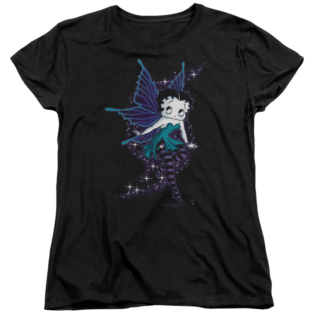 Betty Boop Sparkle Fairy - Women's T-Shirt Hoodie, Sweatshirt | CiraTrend.com