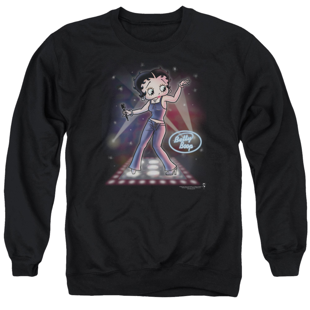 Betty Boop Pop Star - Men's Crewneck Sweatshirt T-Shirts, Hoodie | CiraTrend.com