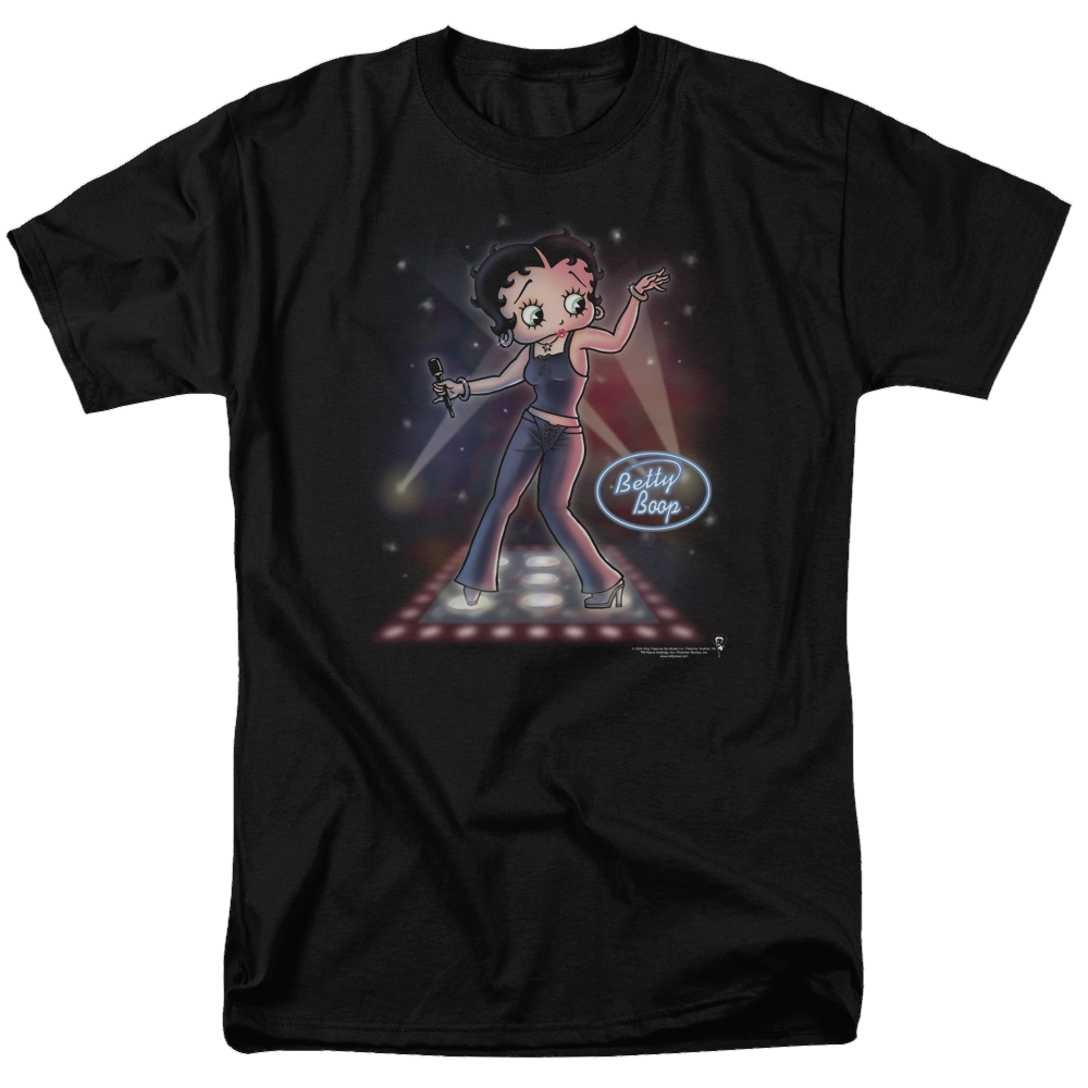 Betty Boop Pop Star - Men's Regular Fit T-Shirt Hoodie, Sweatshirt | CiraTrend.com