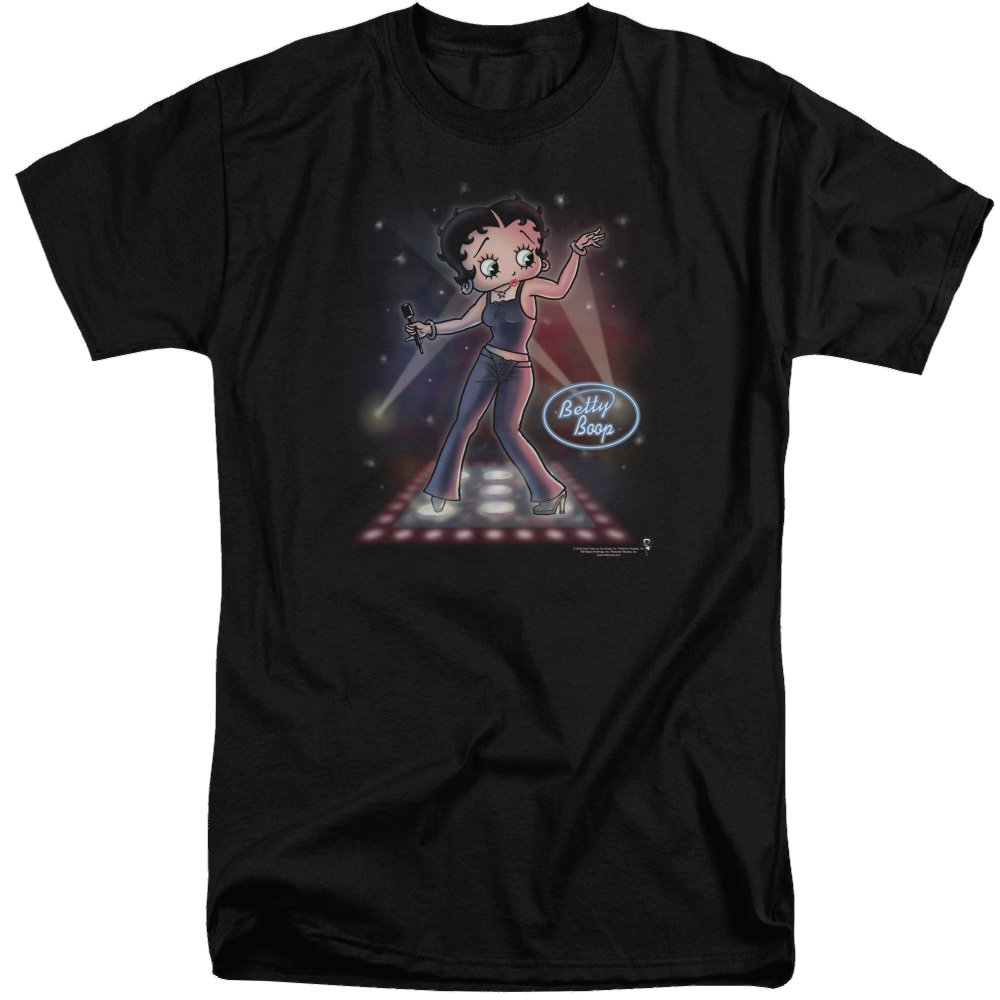 Betty Boop Pop Star - Men's Tall Fit T-Shirt Hoodie, Sweatshirt | CiraTrend.com