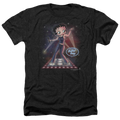 Betty Boop Pop Star - Men's Heather T-Shirt Hoodie, Sweatshirt | CiraTrend.com