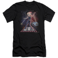 Betty Boop Pop Star - Men's Premium Slim Fit T-Shirt Hoodie, Sweatshirt | CiraTrend.com