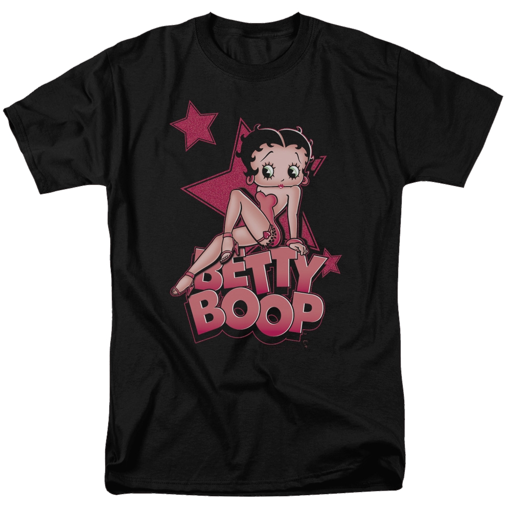 Betty Boop Sexy Star - Men's Regular Fit T-Shirt Hoodie, Sweatshirt | CiraTrend.com