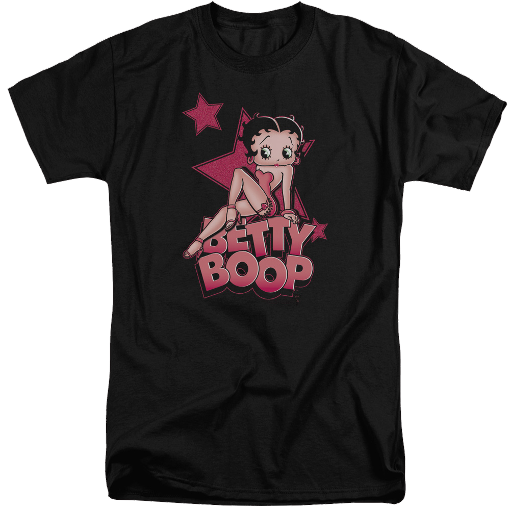 Betty Boop Sexy Star - Men's Tall Fit T-Shirt Hoodie, Sweatshirt | CiraTrend.com