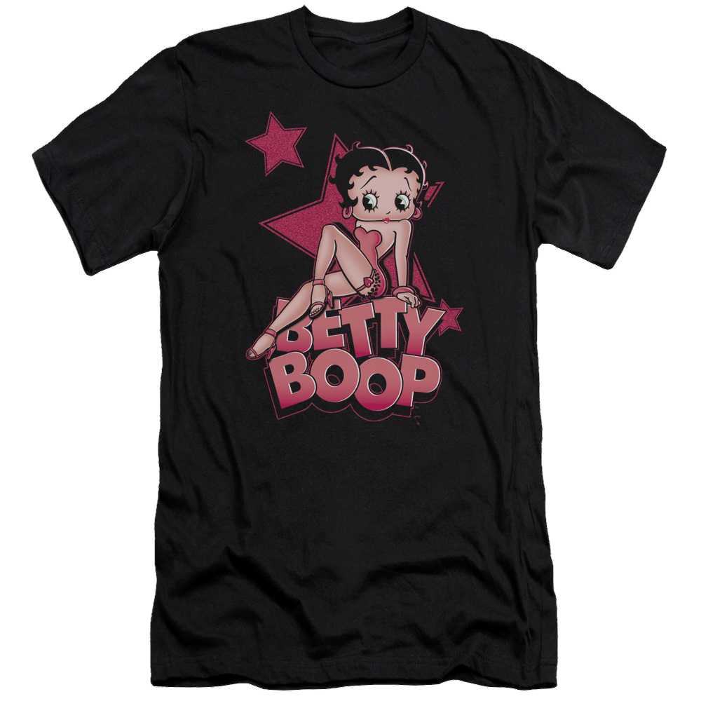 Betty Boop Sexy Star - Men's Premium Slim Fit T-Shirt Hoodie, Sweatshirt | CiraTrend.com