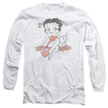 Betty Boop Classic With Pup - Men's Long Sleeve T-Shirt Hoodie, Sweatshirt | CiraTrend.com