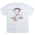 Betty Boop Classic With Pup - Youth T-Shirt Hoodie, Sweatshirt | CiraTrend.com