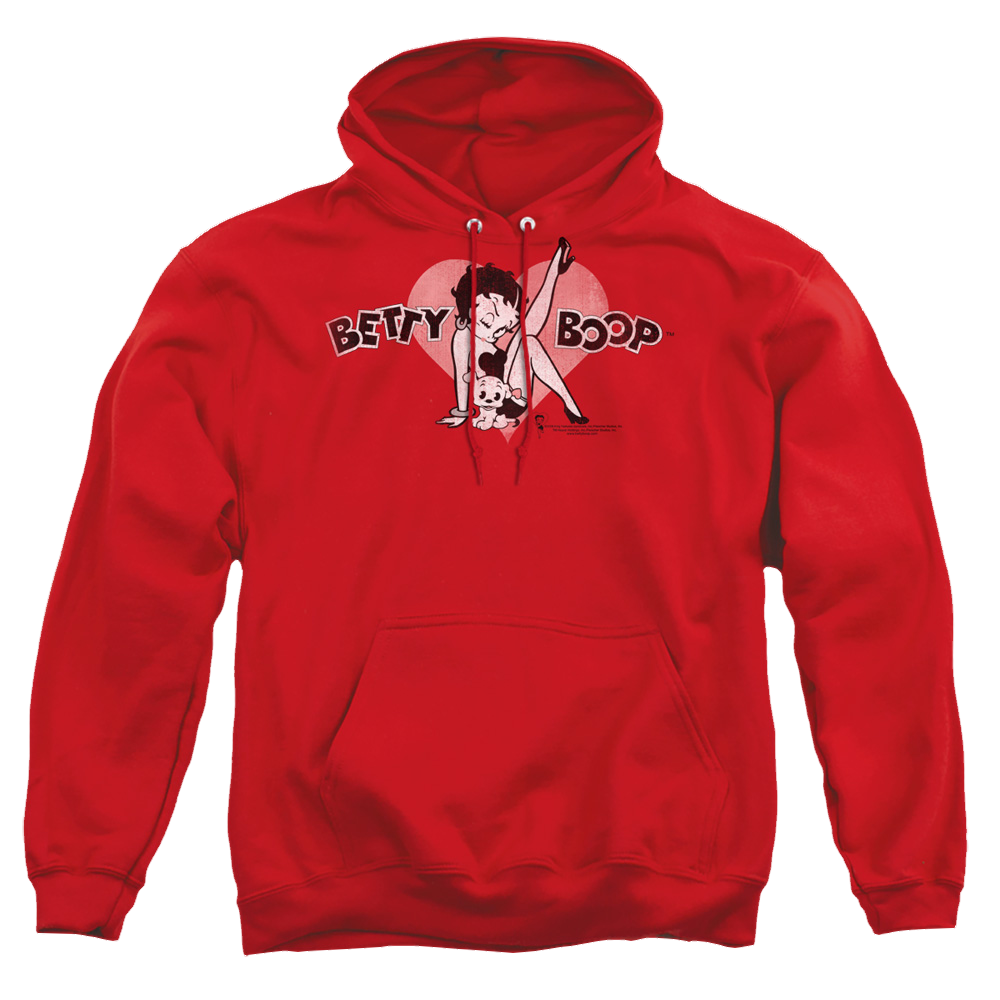 Betty Boop Vintage Cutie Pup - Pullover Hoodie T-Shirts, Sweatshirt | CiraTrend.com