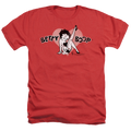 Betty Boop Vintage Cutie Pup - Men's Heather T-Shirt Hoodie, Sweatshirt | CiraTrend.com