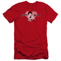 Betty Boop Vintage Cutie Pup - Men's Premium Slim Fit T-Shirt Hoodie, Sweatshirt | CiraTrend.com