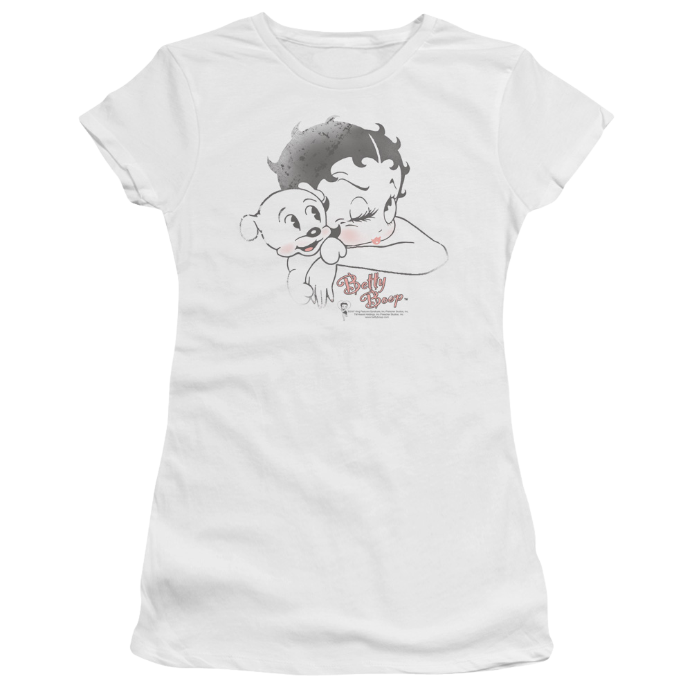 Betty Boop Vintage Wink - Juniors T-Shirt Hoodie, Sweatshirt | CiraTrend.com