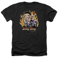 Betty Boop Biker Flames Boop - Men's Heather T-Shirt Hoodie, Sweatshirt | CiraTrend.com