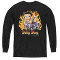 Betty Boop Biker Flames Boop - Youth Long Sleeve T-Shirt Hoodie, Sweatshirt | CiraTrend.com