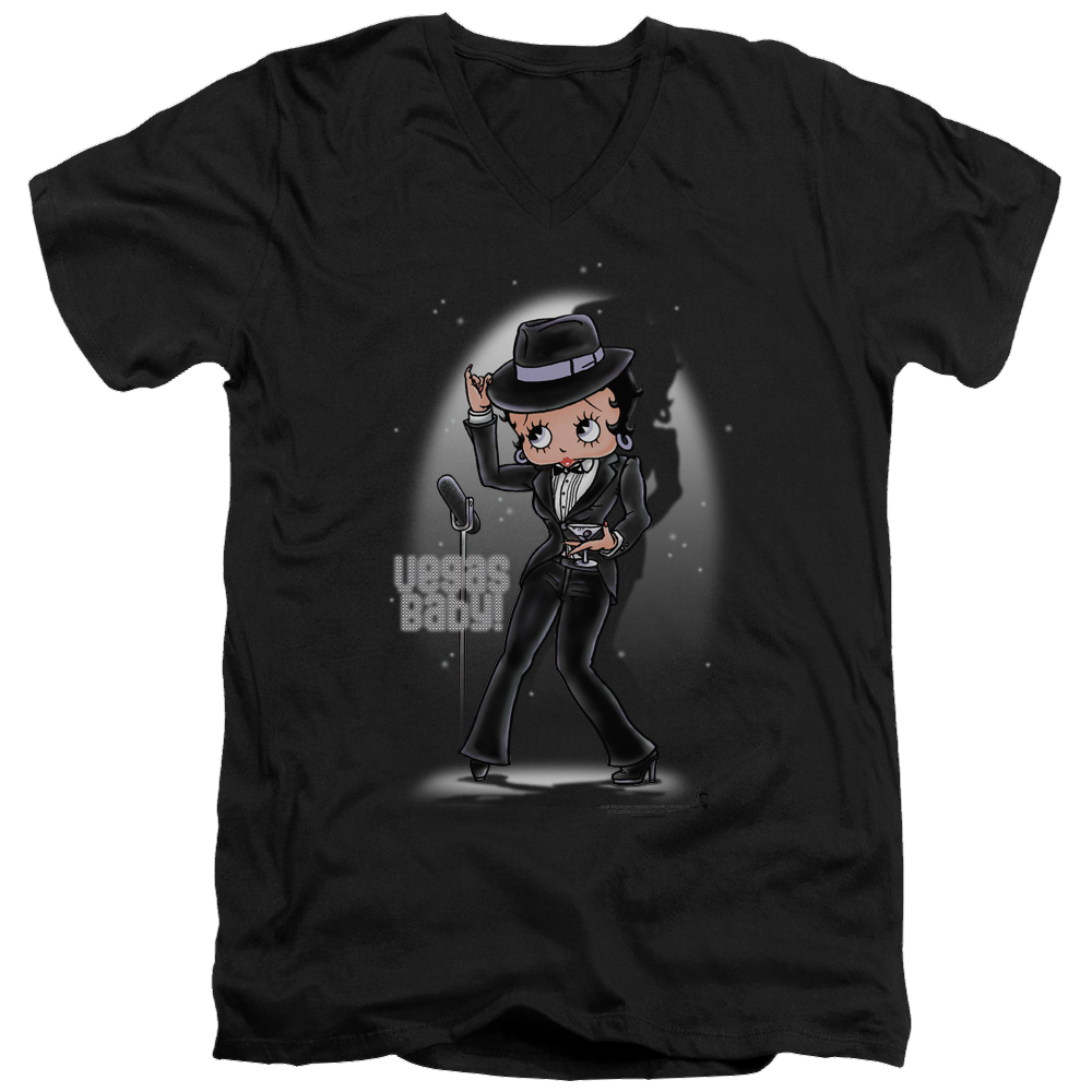 Betty Boop Vegas Baby - Men's V-Neck T-Shirt Hoodie, Sweatshirt | CiraTrend.com