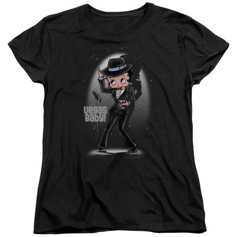 Betty Boop Vegas Baby - Women's T-Shirt Hoodie, Sweatshirt | CiraTrend.com