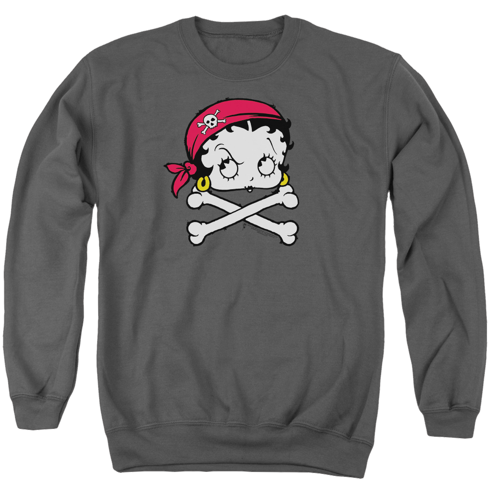Betty Boop Pirate - Men's Crewneck Sweatshirt T-Shirts, Hoodie | CiraTrend.com