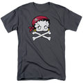 Betty Boop Pirate - Men's Regular Fit T-Shirt Hoodie, Sweatshirt | CiraTrend.com