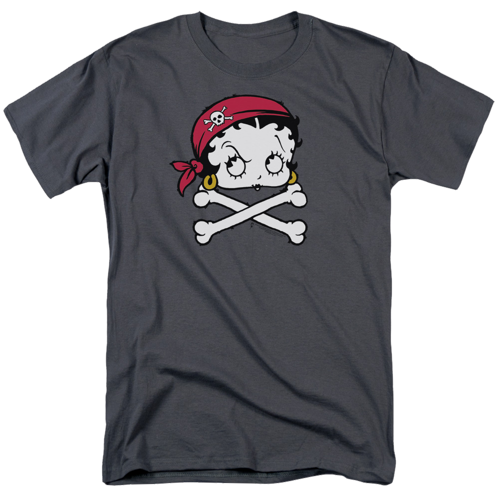Betty Boop Pirate - Men's Regular Fit T-Shirt Hoodie, Sweatshirt | CiraTrend.com