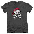 Betty Boop Pirate - Men's V-Neck T-Shirt Hoodie, Sweatshirt | CiraTrend.com