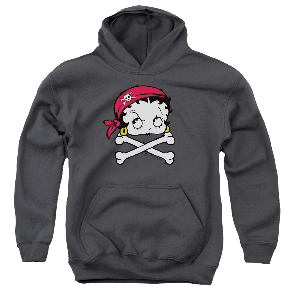 Betty Boop Pirate - Youth Hoodie T-Shirts, Sweatshirt | CiraTrend.com