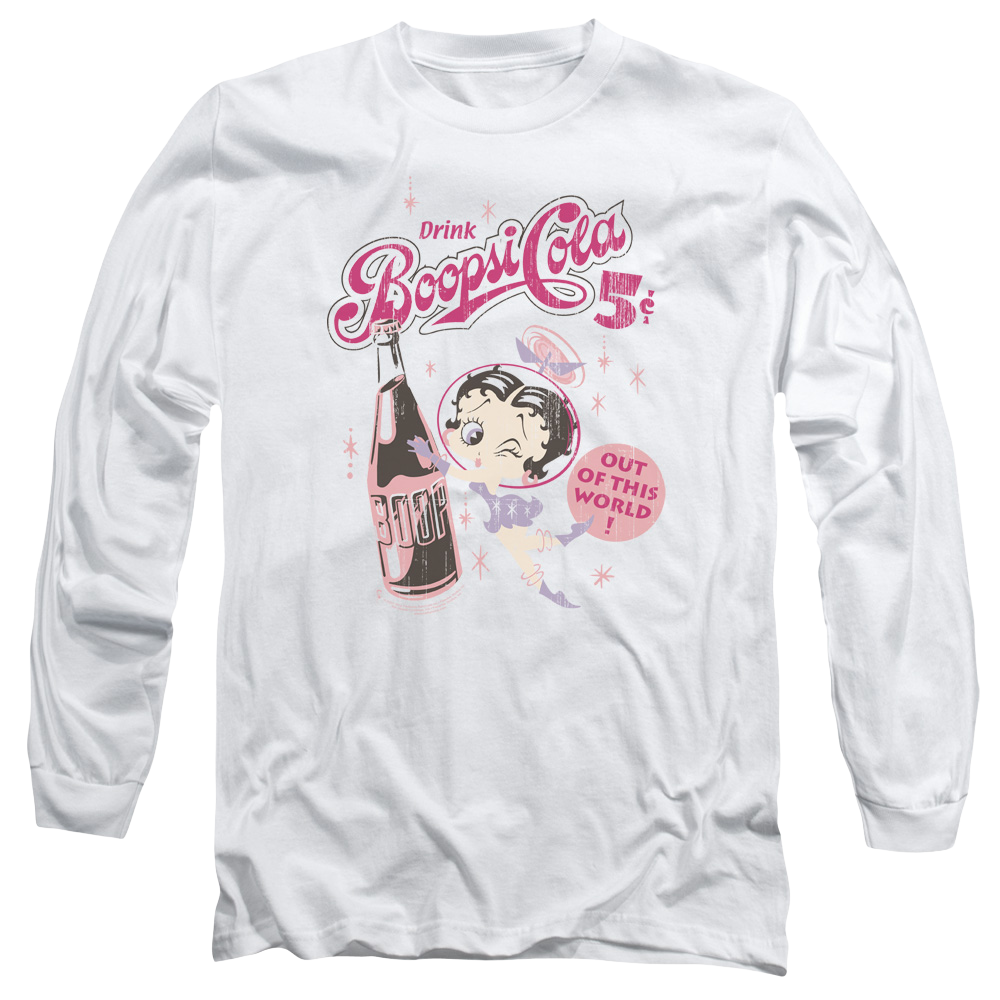 Betty Boop Boopsi Cola - Men's Long Sleeve T-Shirt Hoodie, Sweatshirt | CiraTrend.com