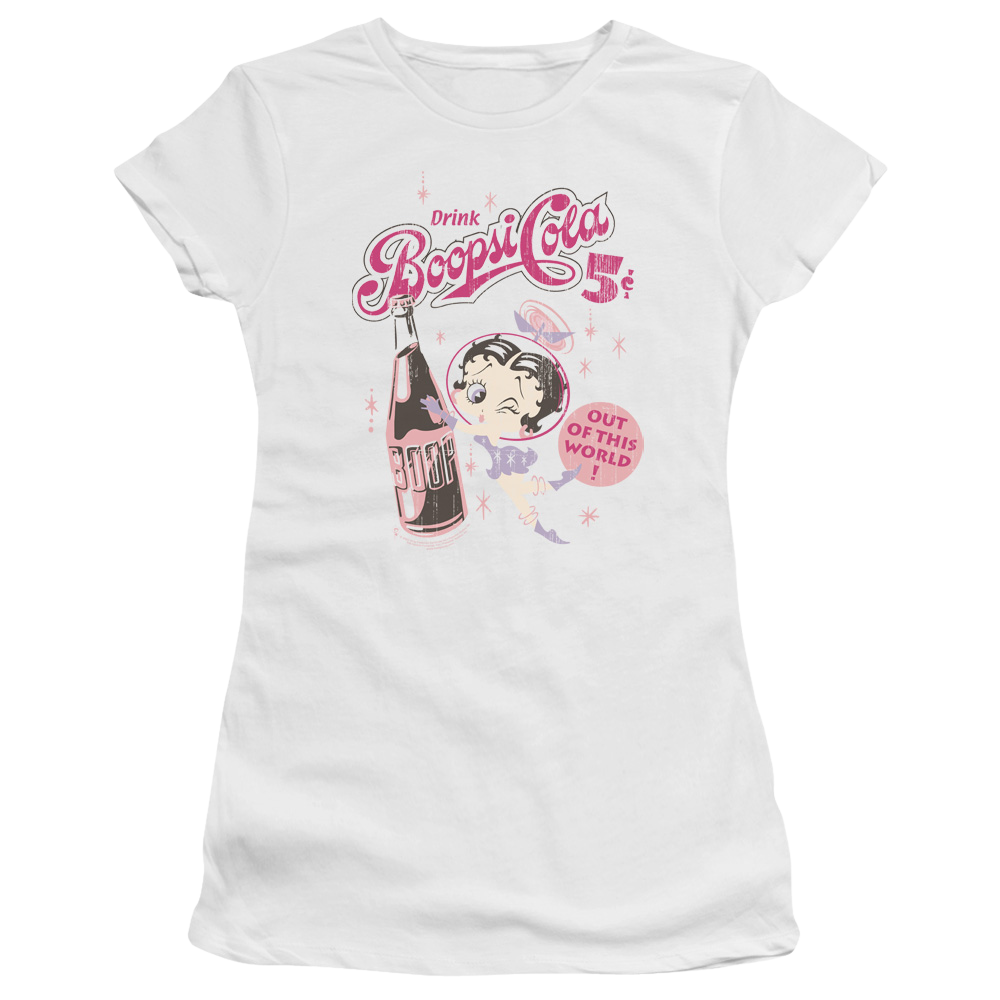 Betty Boop Boopsi Cola - Juniors T-Shirt Hoodie, Sweatshirt | CiraTrend.com