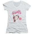 Betty Boop Boopsi Cola - Juniors V-Neck T-Shirt Hoodie, Sweatshirt | CiraTrend.com