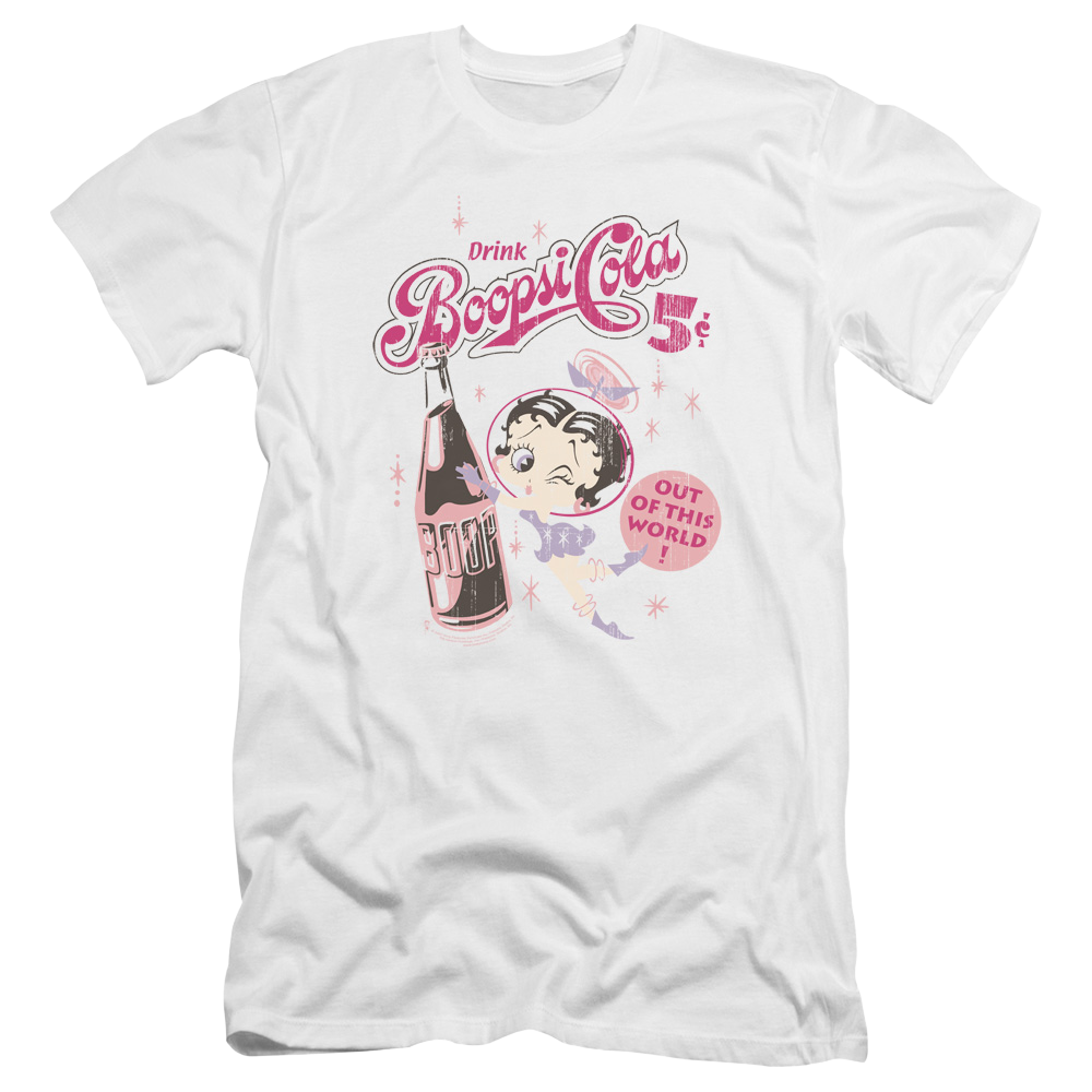 Betty Boop Boopsi Cola - Men's Premium Slim Fit T-Shirt Hoodie, Sweatshirt | CiraTrend.com