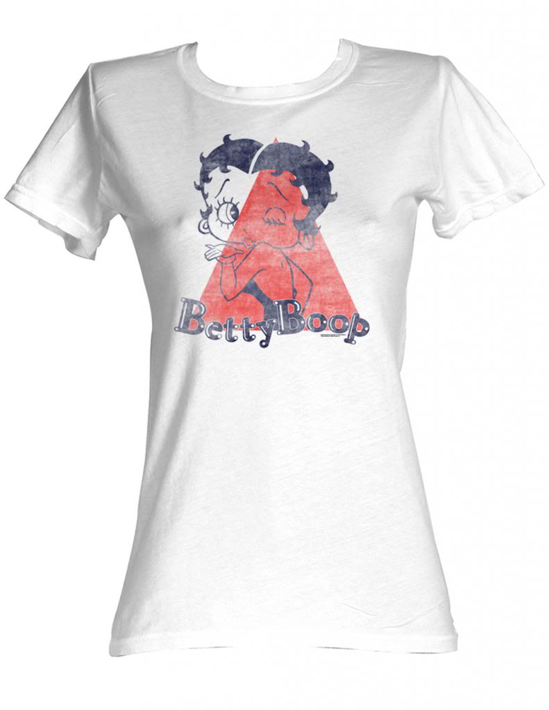Betty Boop Juniors S S Boop!!! Solid White T-Shirts, Hoodie, Sweatshirt