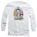 Betty Boop Surfers - Men's Long Sleeve T-Shirt Hoodie, Sweatshirt | CiraTrend.com