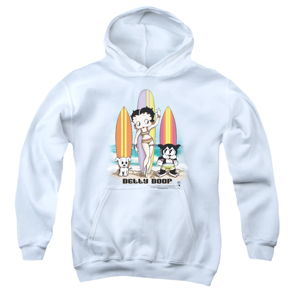 Betty Boop Surfers - Youth Hoodie T-Shirts, Sweatshirt | CiraTrend.com