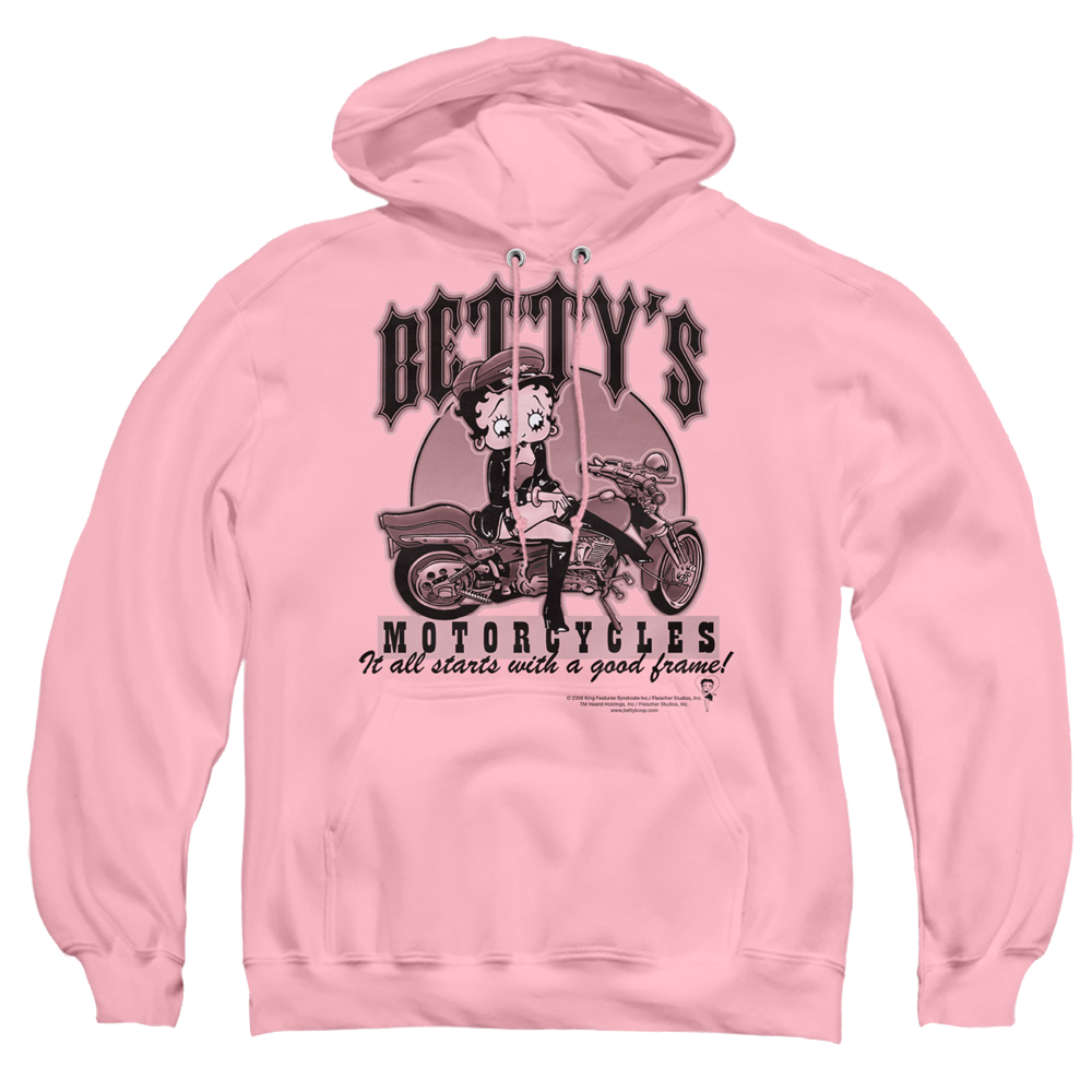 Betty Boop Bettys Motorcycles - Pullover Hoodie T-Shirts, Sweatshirt | CiraTrend.com