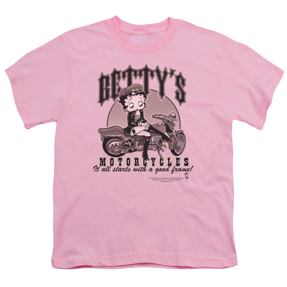 Betty Boop Bettys Motorcycles - Youth T-Shirt Hoodie, Sweatshirt | CiraTrend.com