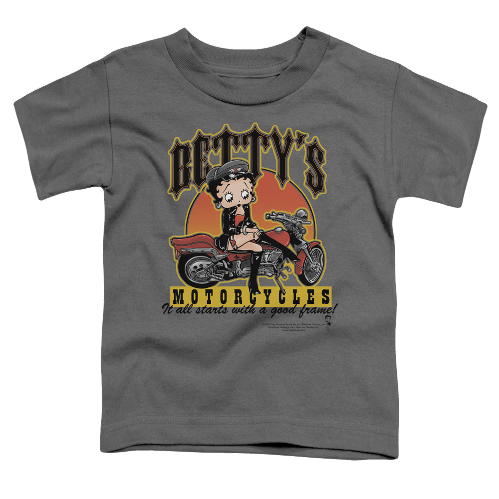 Betty Boop Bettys Motorcycles - Toddler T-Shirt Hoodie, Sweatshirt | CiraTrend.com
