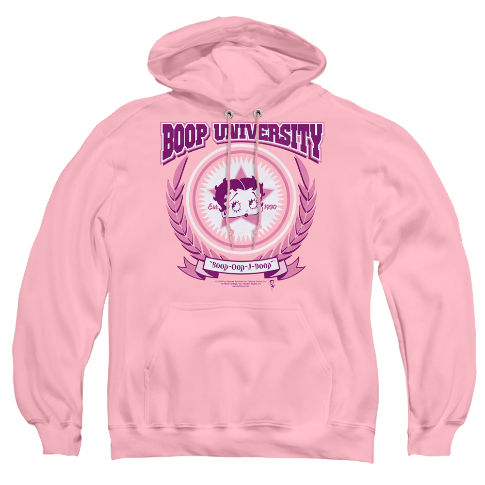 Betty Boop Boop University - Pullover Hoodie T-Shirts, Sweatshirt | CiraTrend.com