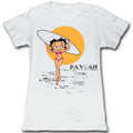 Betty Boop Juniors S S Sunshine Solid White T-Shirts, Hoodie, Sweatshirt