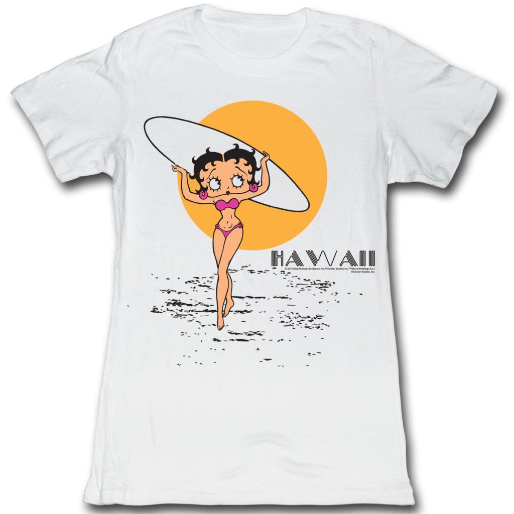 Betty Boop Juniors S S Sunshine Solid White T-Shirts, Hoodie, Sweatshirt