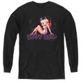 Betty Boop Glowing - Youth Long Sleeve T-Shirt Hoodie, Sweatshirt | CiraTrend.com