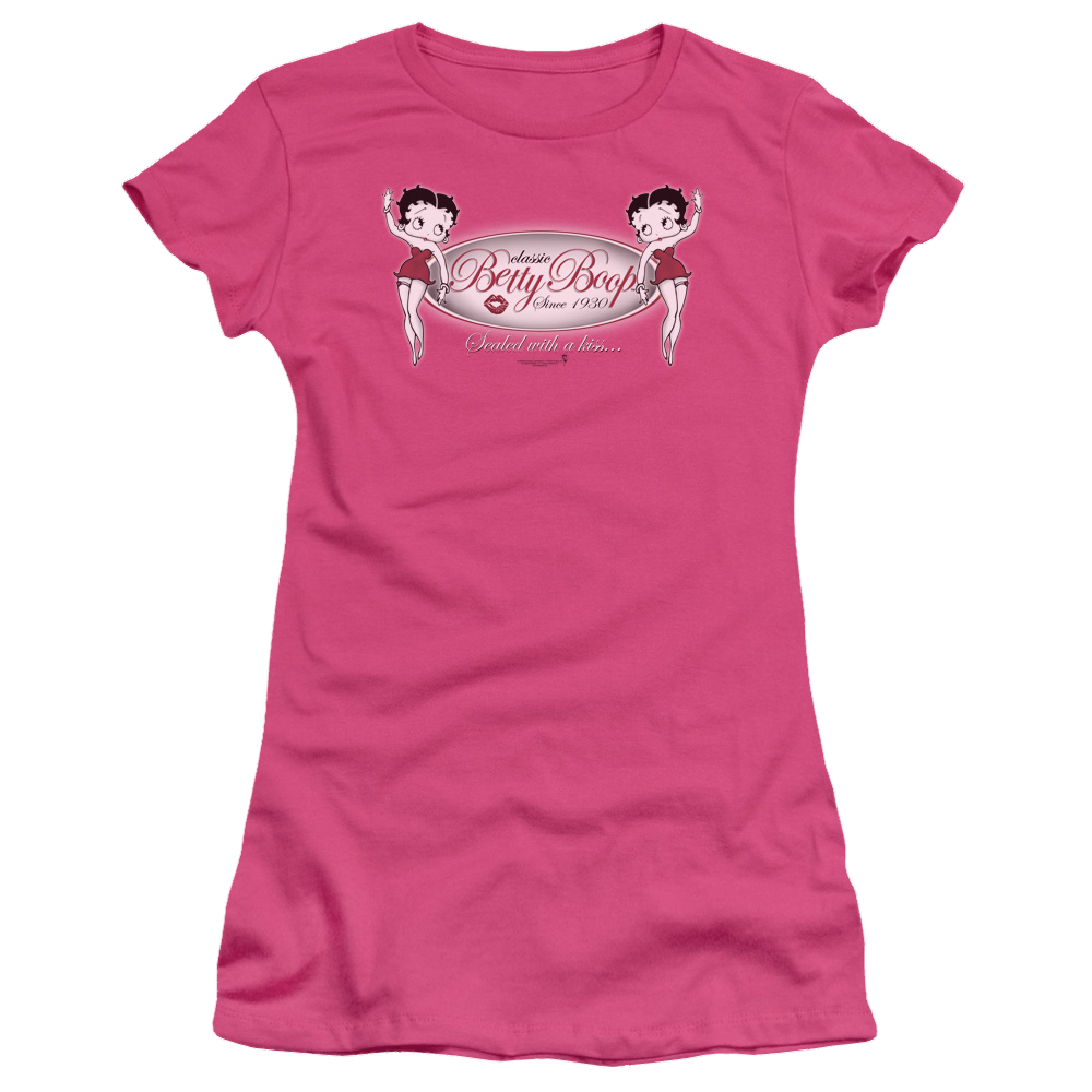 Betty Boop Classic Boop - Juniors T-Shirt Hoodie, Sweatshirt | CiraTrend.com