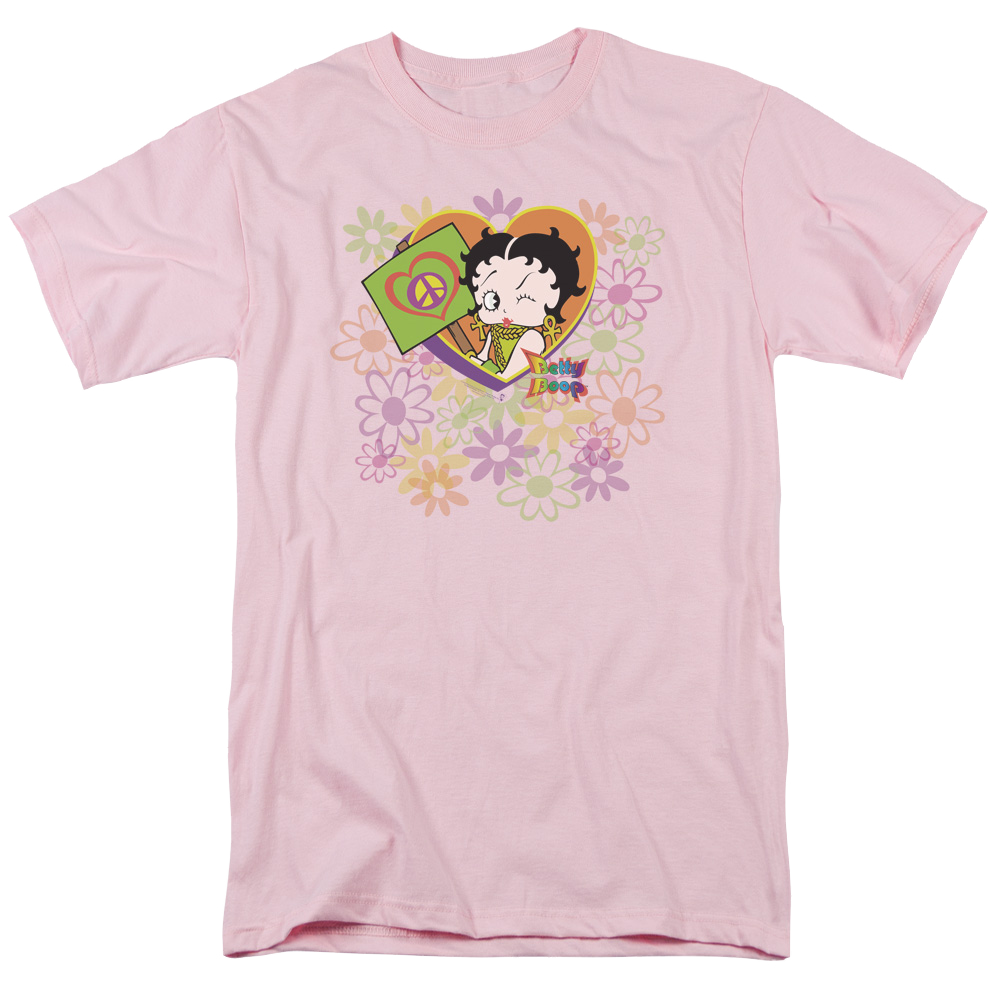 Betty Boop Peace Love And Boop - Men's Regular Fit T-Shirt Hoodie, Sweatshirt | CiraTrend.com