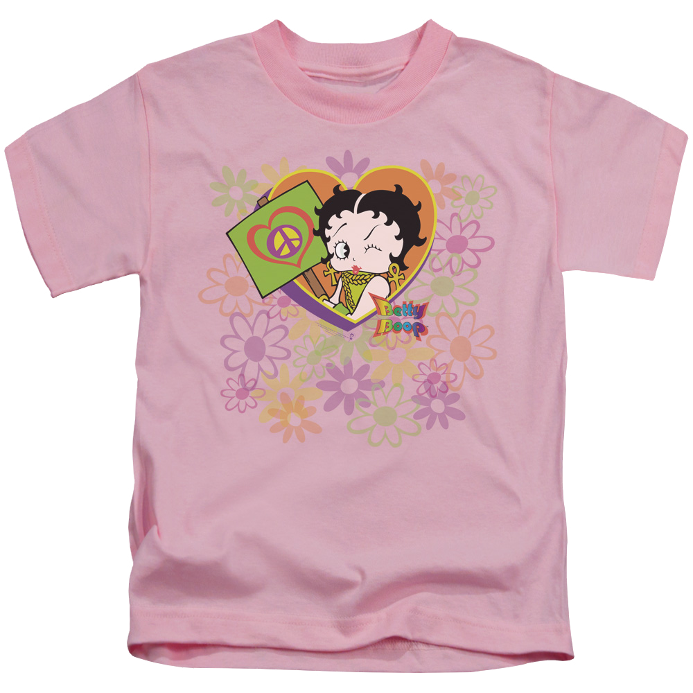 Betty Boop Peace Love And Boop - Kid's T-Shirt Hoodie, Sweatshirt | CiraTrend.com