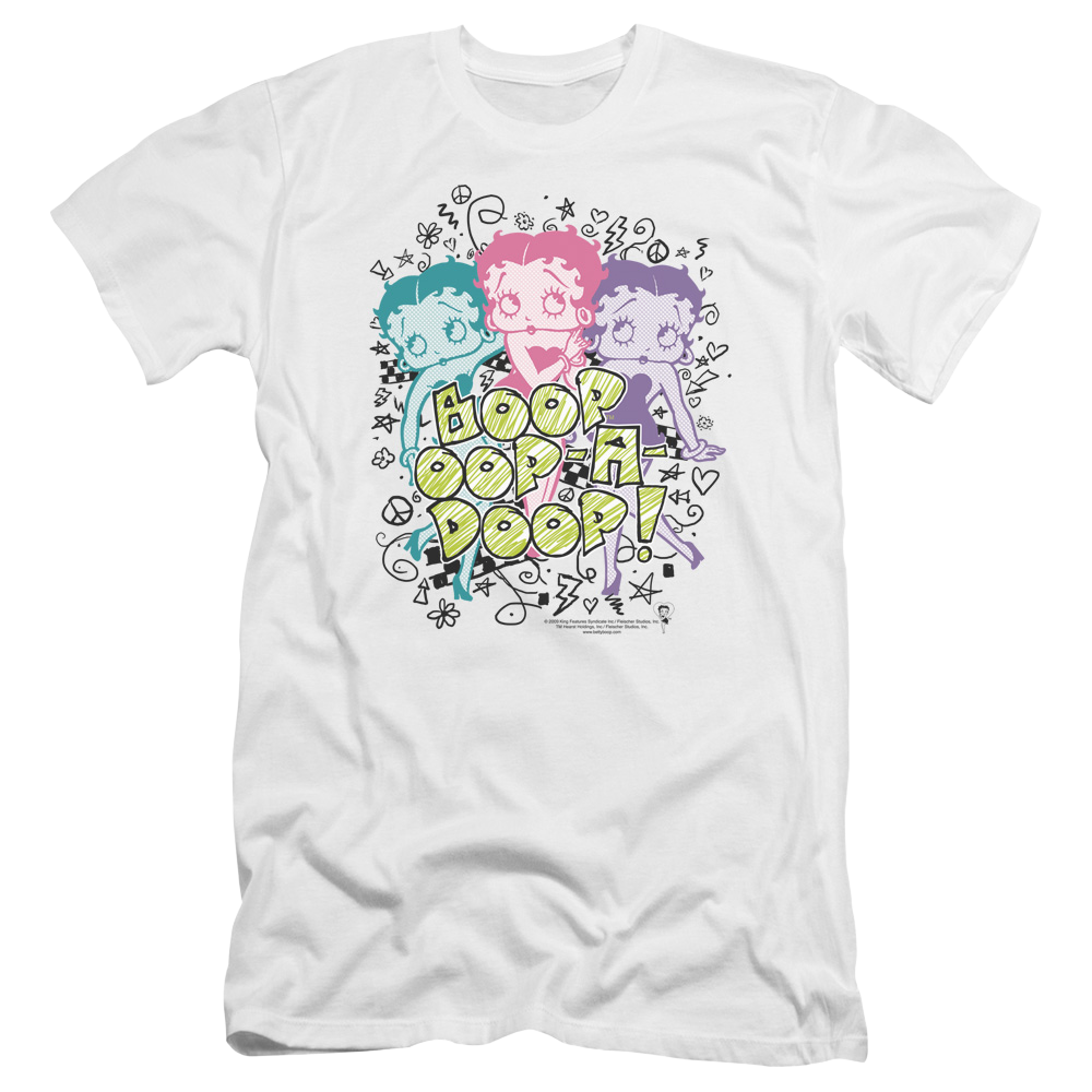 Betty Boop Sketch - Men's Premium Slim Fit T-Shirt Hoodie, Sweatshirt | CiraTrend.com