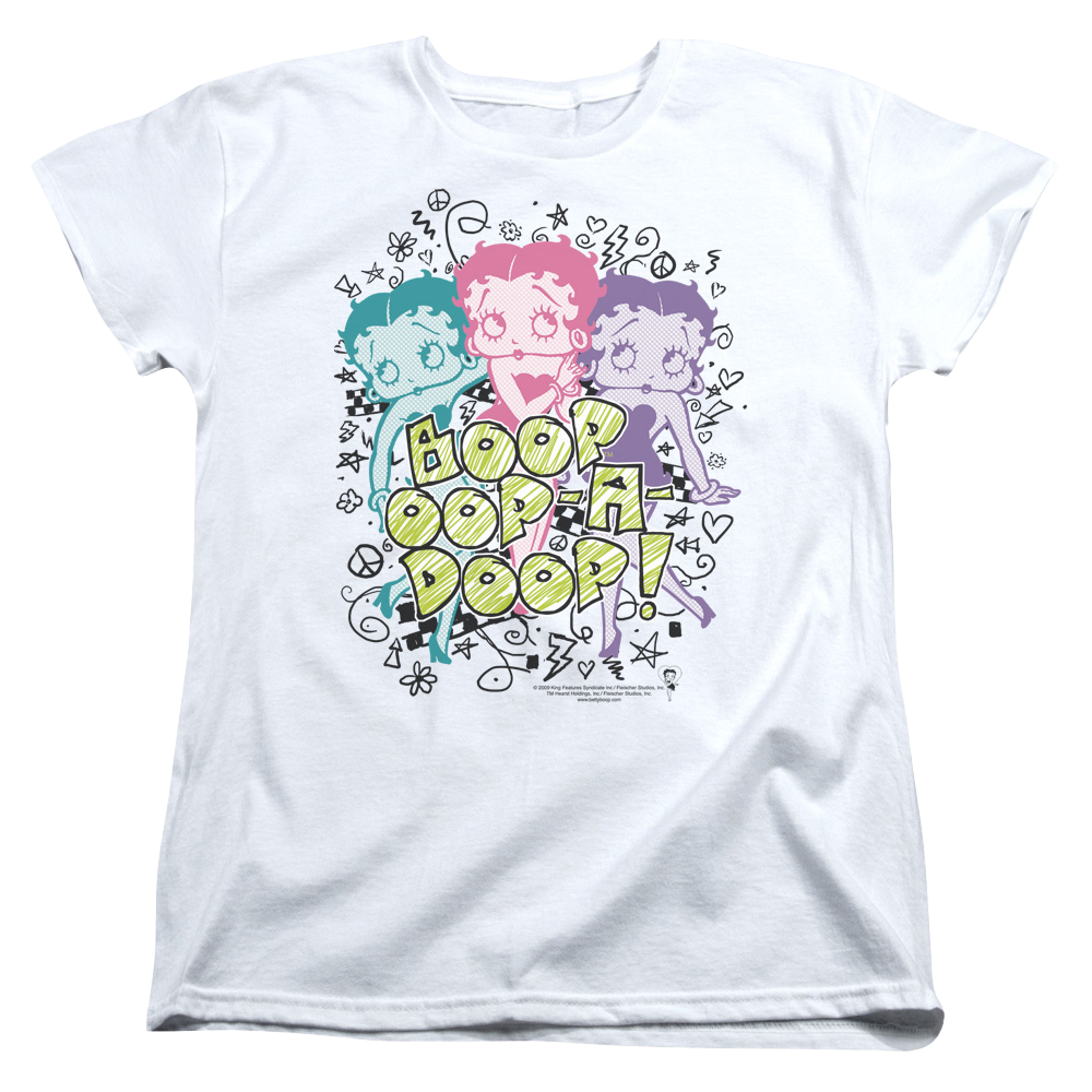 Betty Boop Sketch - Women's T-Shirt Hoodie, Sweatshirt | CiraTrend.com