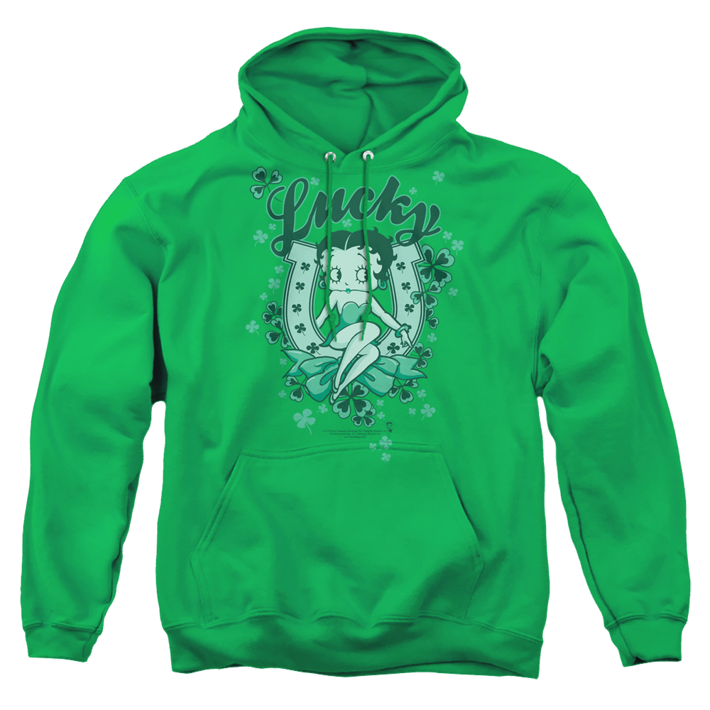 Betty Boop Lucky Boop - Pullover Hoodie T-Shirts, Sweatshirt | CiraTrend.com
