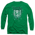 Betty Boop Lucky Boop - Men's Long Sleeve T-Shirt Hoodie, Sweatshirt | CiraTrend.com