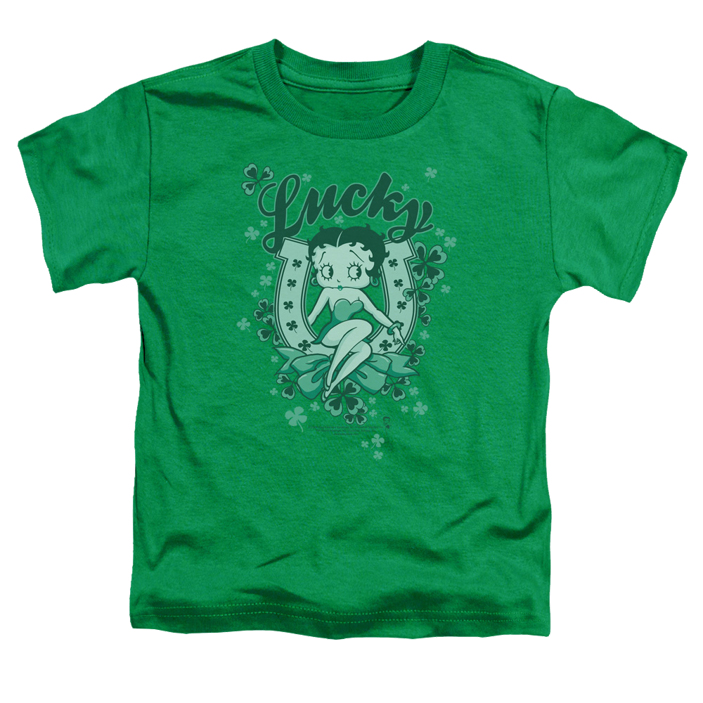 Betty Boop Lucky Boop - Kid's T-Shirt Hoodie, Sweatshirt | CiraTrend.com